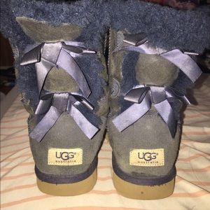 Water Damaged Bailey Bow Uggs